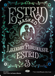 Estrid, the Masked - Green/White/Blue