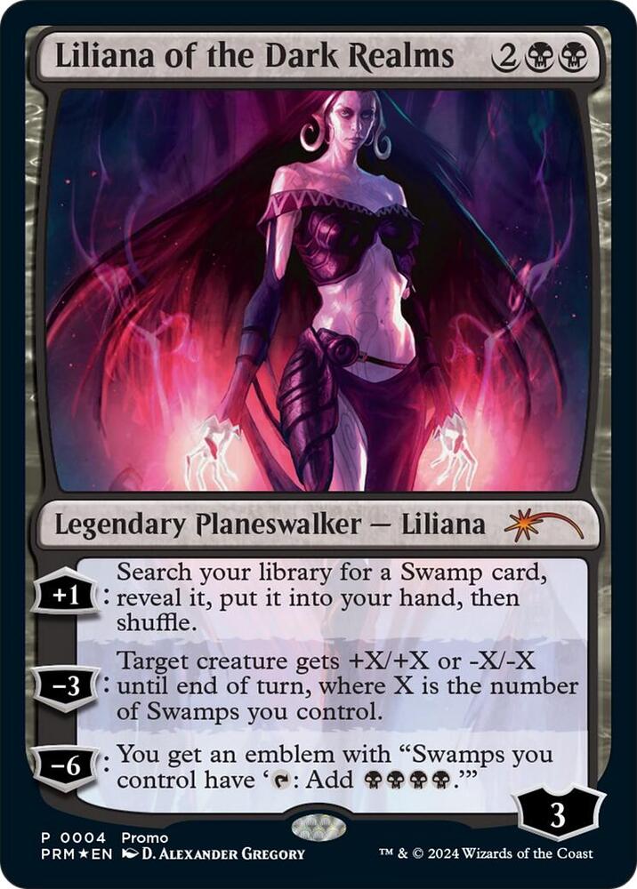 Liliana of the Dark Realms - Black
