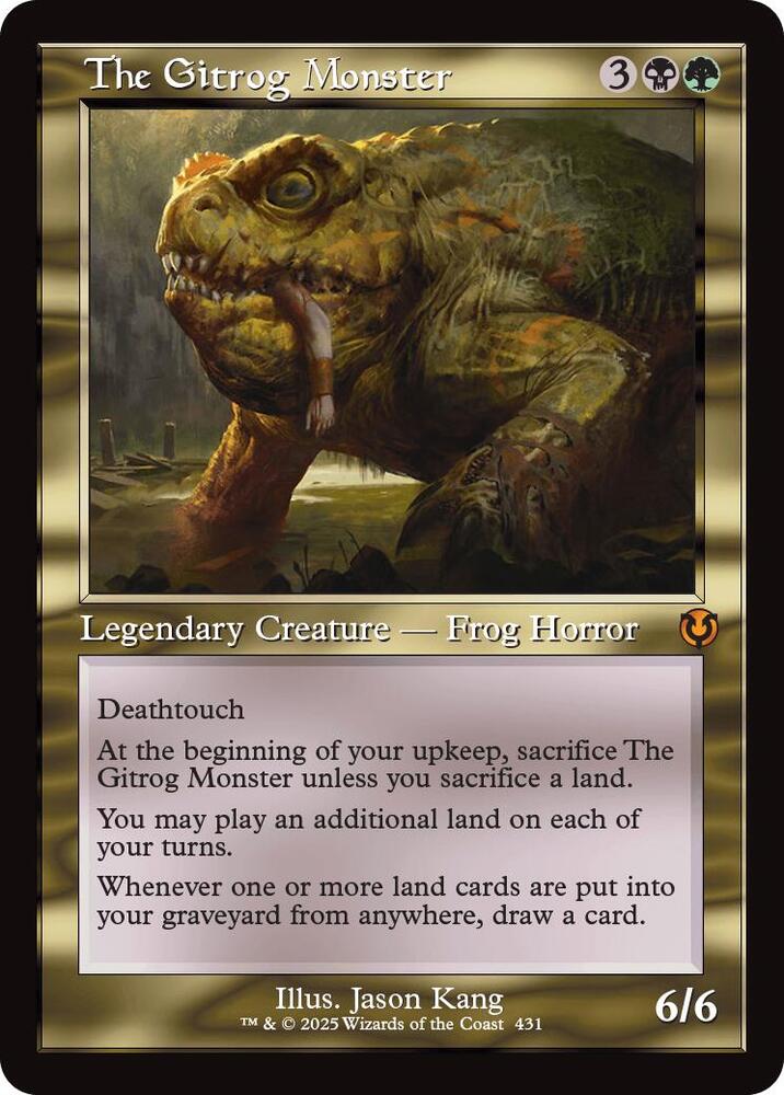 The Gitrog Monster - Black/Green