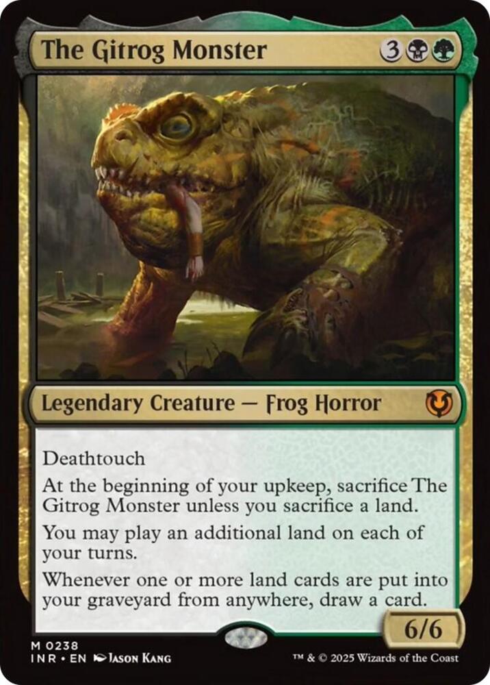The Gitrog Monster - Black/Green
