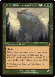 Craterhoof Behemoth - Creature - Beast - Green
