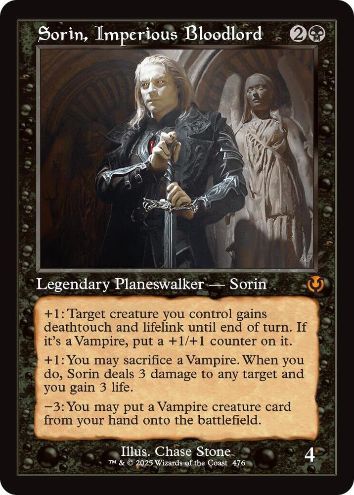 Sorin, Imperious Bloodlord - Black
