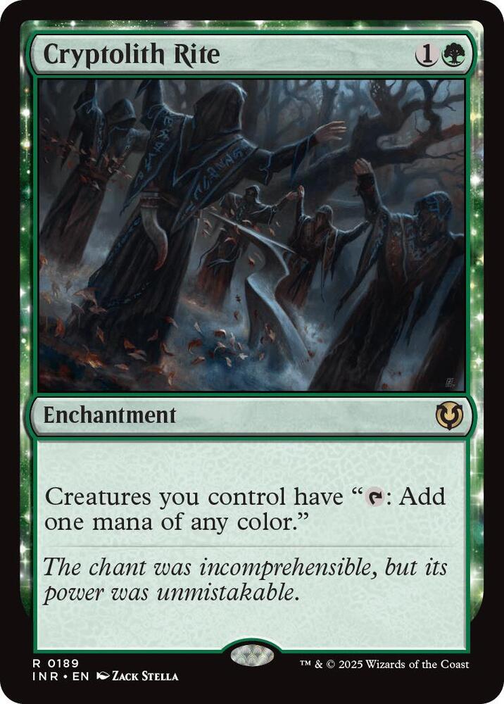 Cryptolith Rite - Green