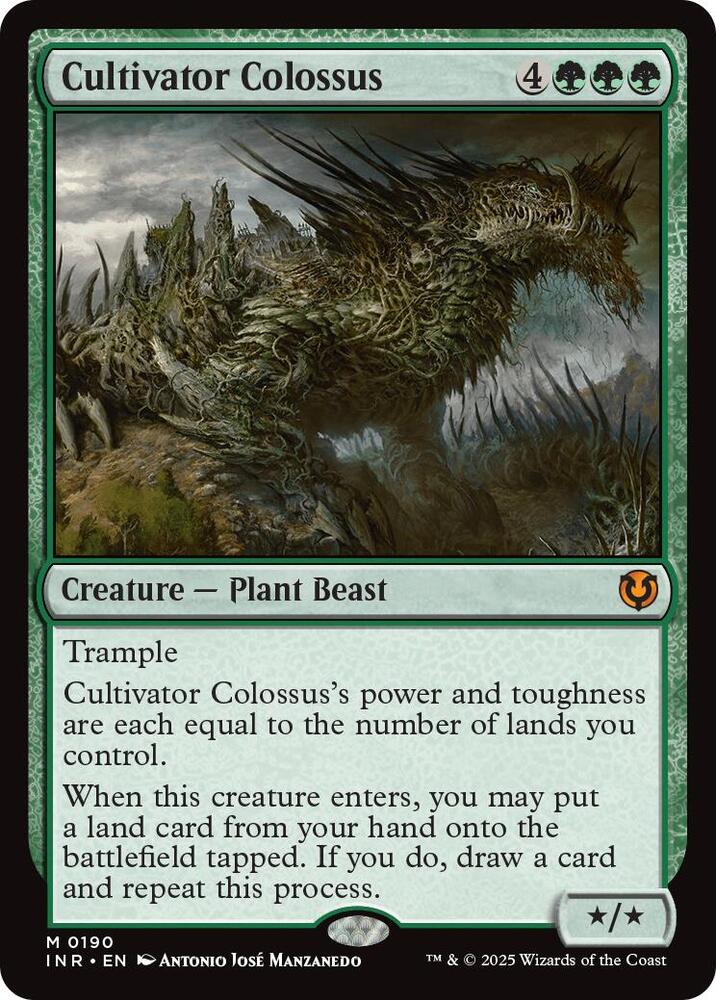 Cultivator Colossus - Green
