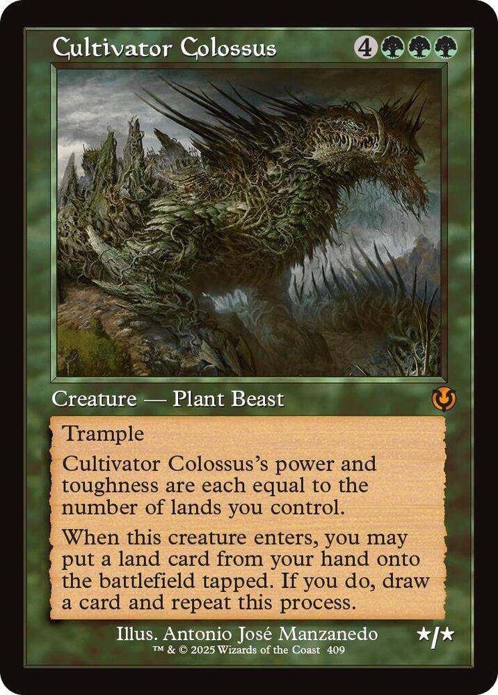 Cultivator Colossus - Green