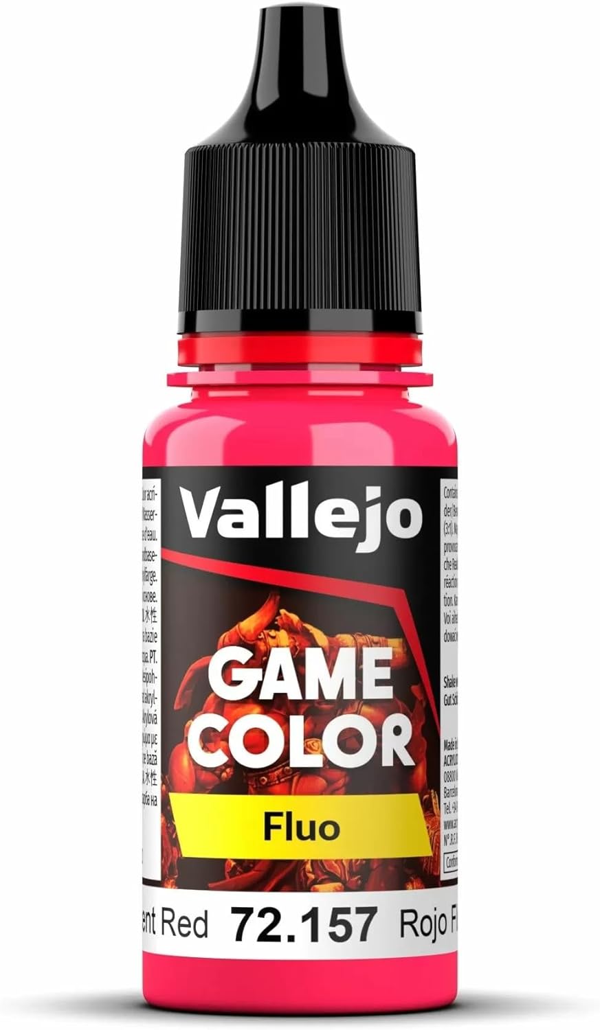 Vallejo Game Color, Fluorescent Red