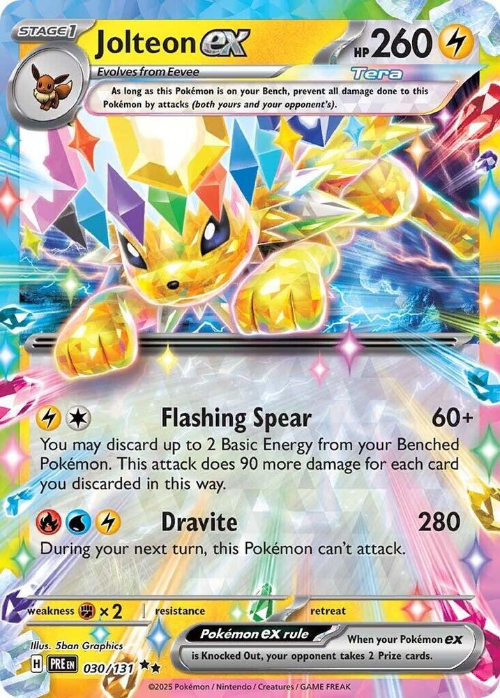 Jolteon EX - Lightning