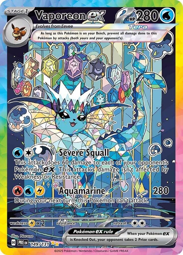 Vaporeon EX - Water