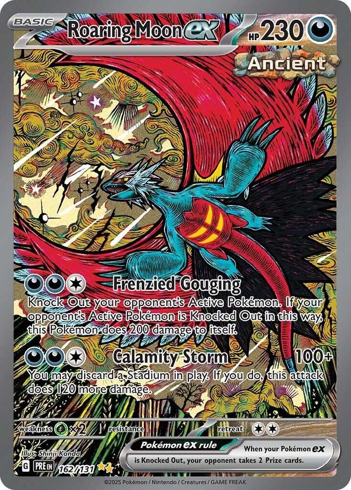 roaring moon basic pokemon card Roaring Moon EX - Darkness
