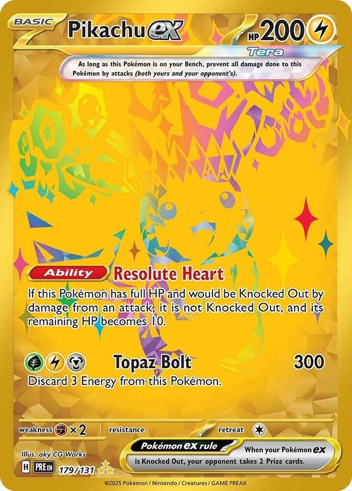 Pikachu EX - Lightning Infinity Flux Pikachu EX - Lightning Infinity Flux