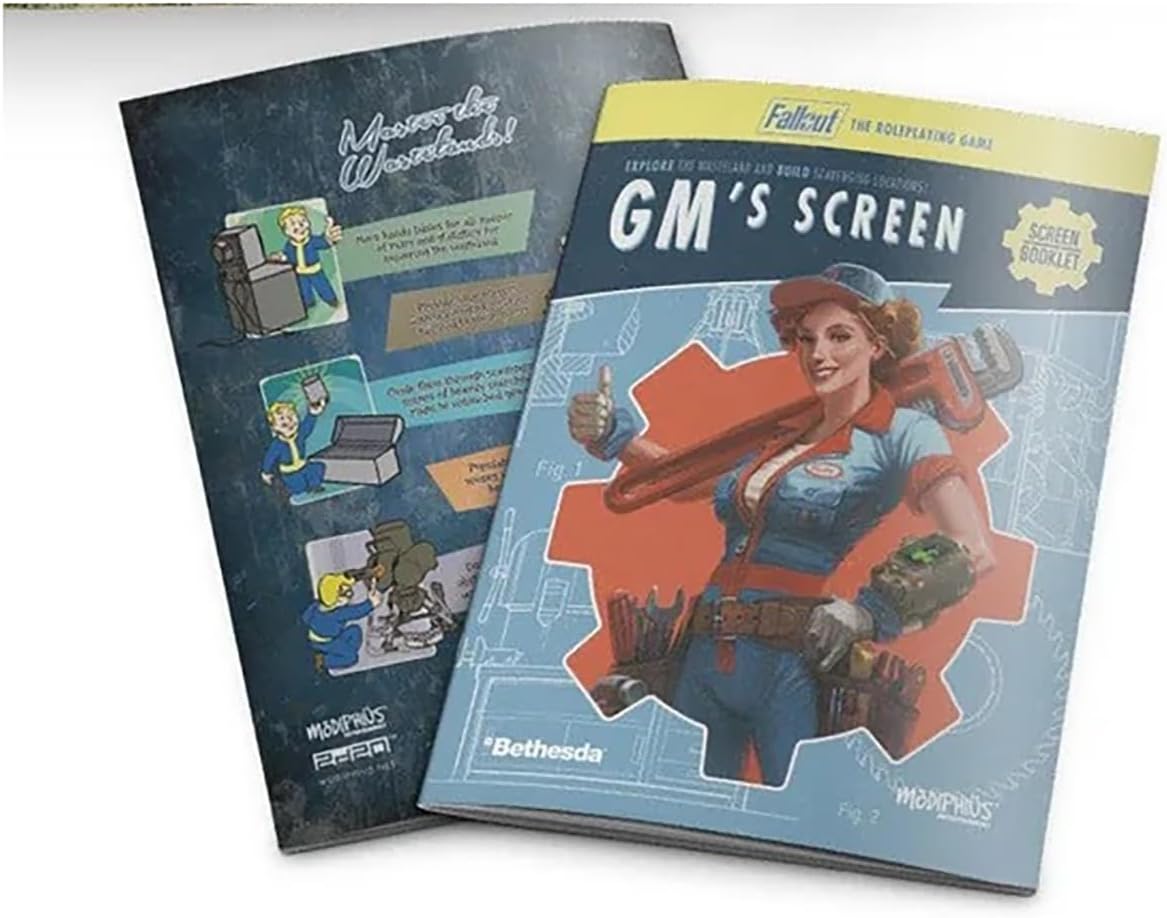 Fallout: The Roleplaying Game - GM Screen + Booklet + Flysheet