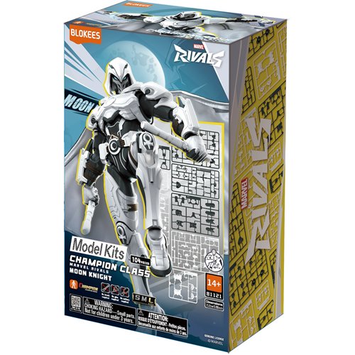 Marvel Rivals Moon Knight Champion Class CC10 Blokees Model Kit
