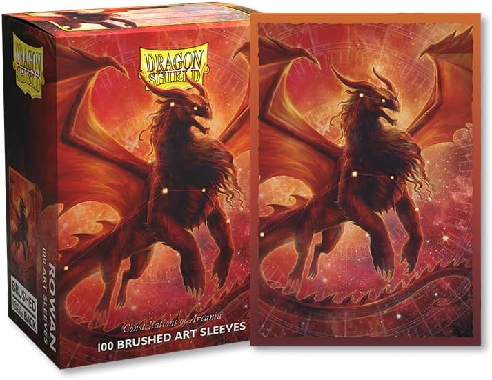 Dragon Shields: (100) Brushed Art Rowan