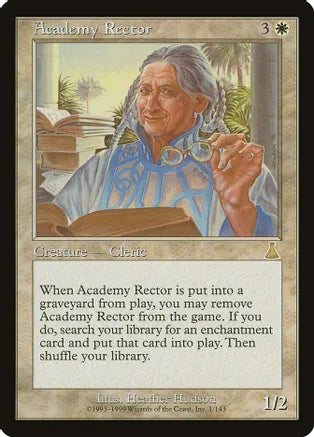 Academy Rector - White