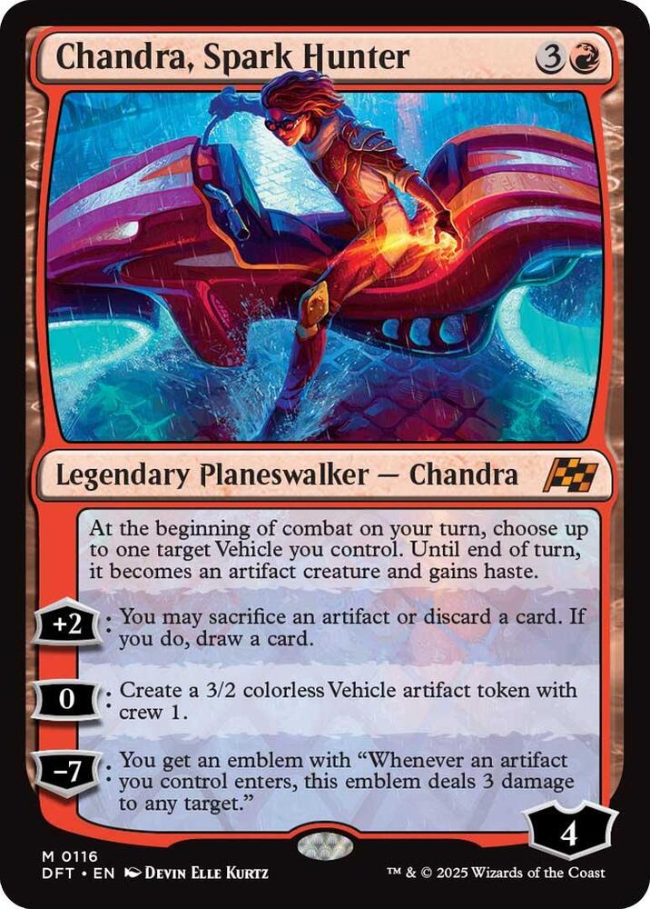 Chandra, Spark Hunter - Red