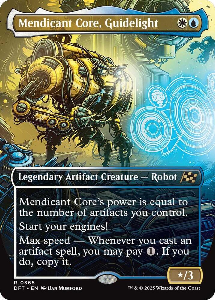 Mendicant Core, Guidelight - White/Blue