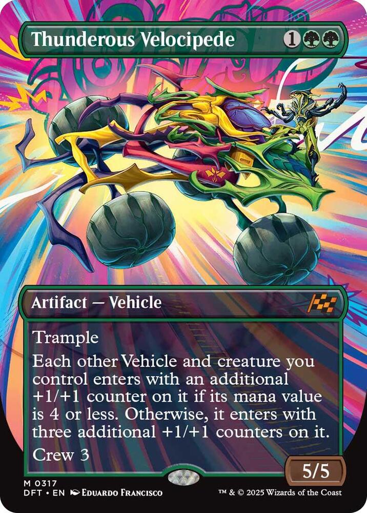 Thunderous Velocipede - Green/Artifact