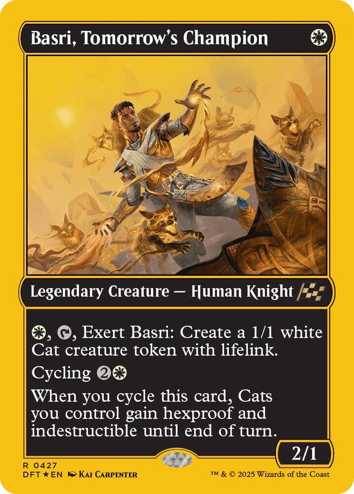 Basri, Tomorrow's Champion - White