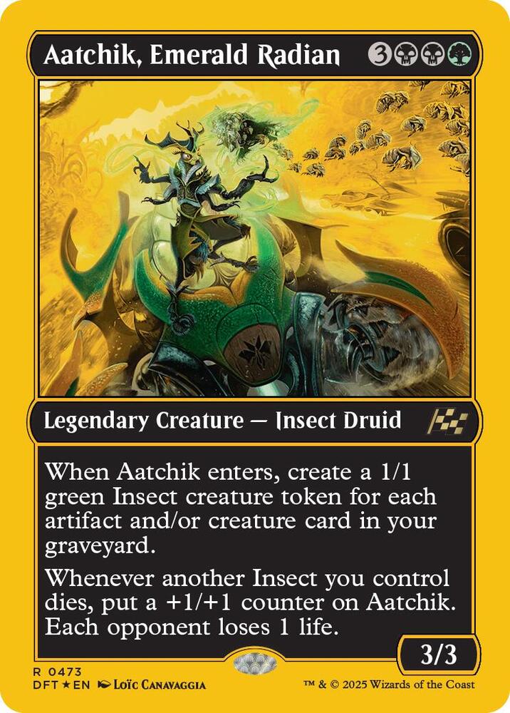 Aatchik, Emerald Radian - Black / Green