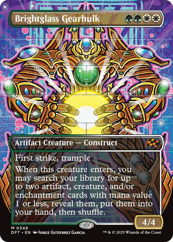 Brightglass Gearhulk - Artifact Construct - Multi-Color