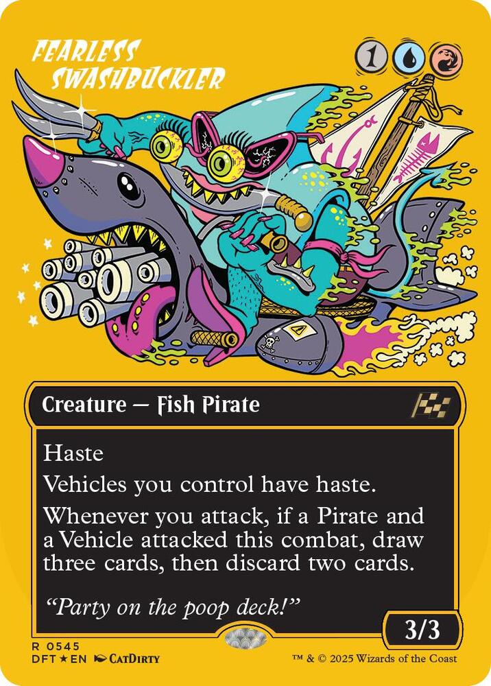 Fearless Swashbuckler - Blue / Red