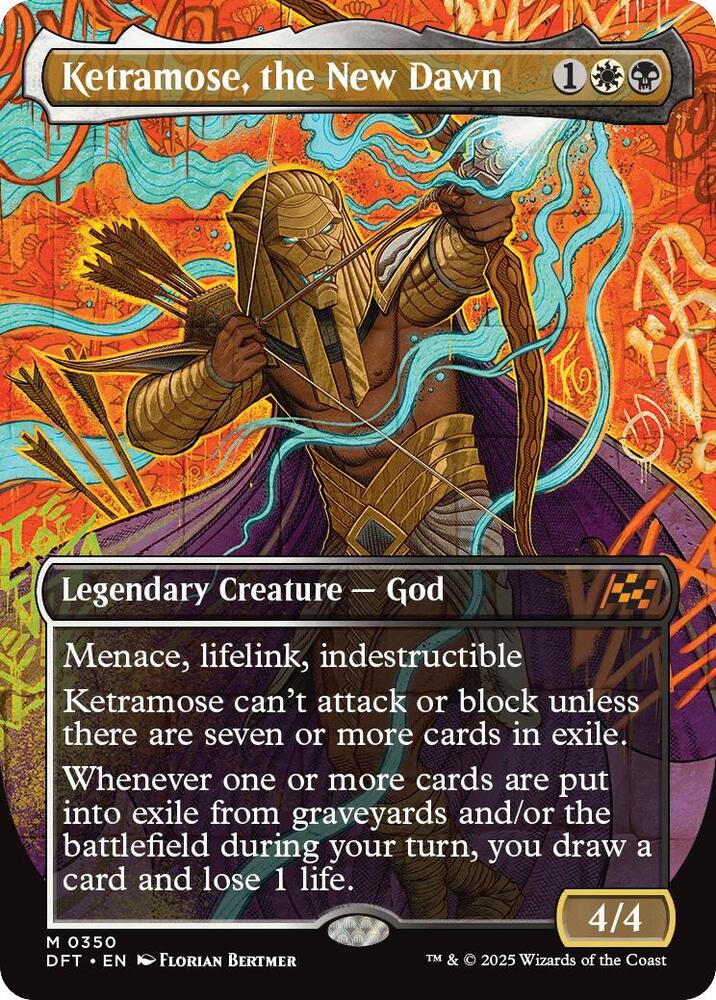 Ketramose, The New Dawn - White / Black