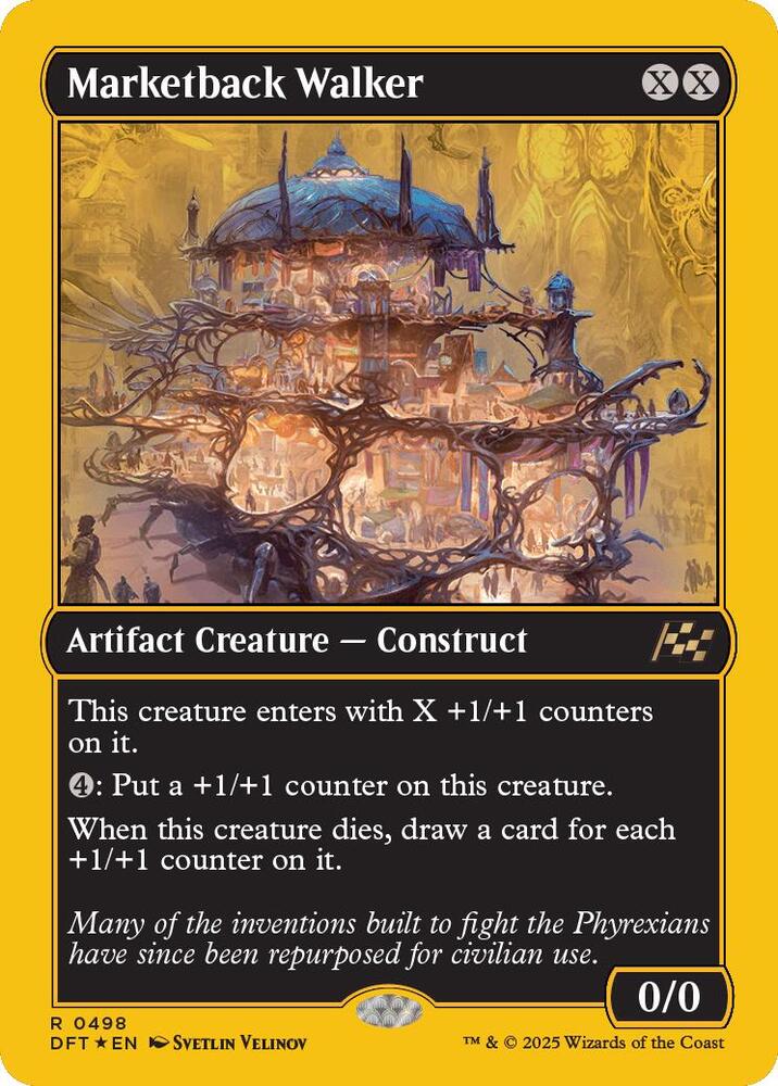 Marketback Walker - Artifact Creature