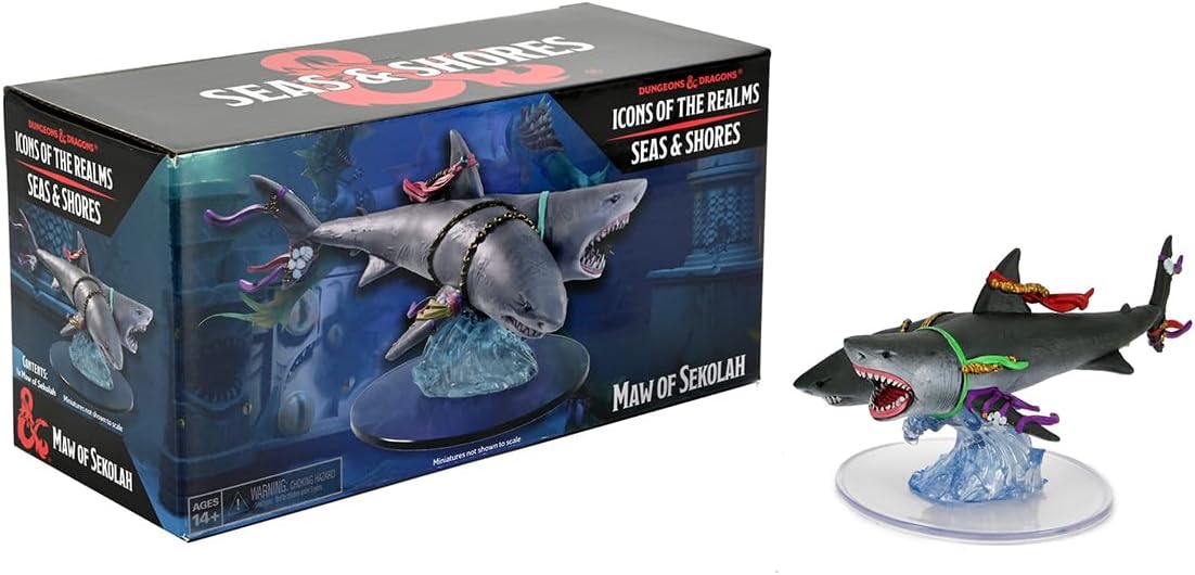 WizKids D&D Icons of The Realms: Seas & Shores - Maw of Sekolah