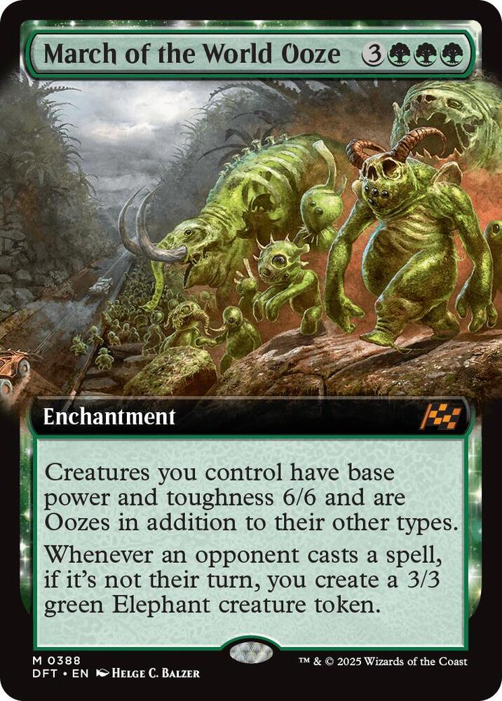 March of the World Ooze - Green