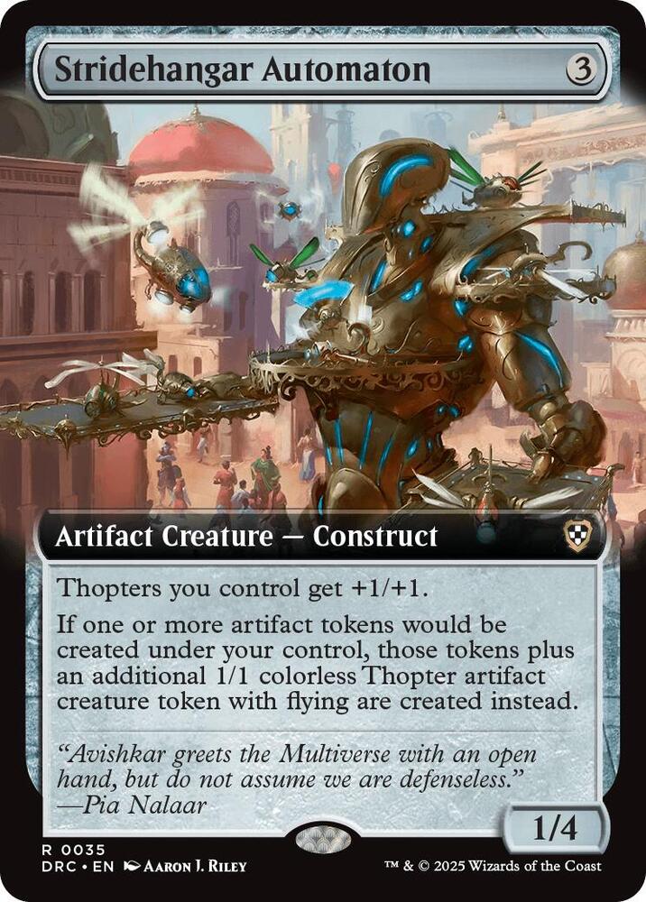 Stridehangar Automaton - Artifact Creature