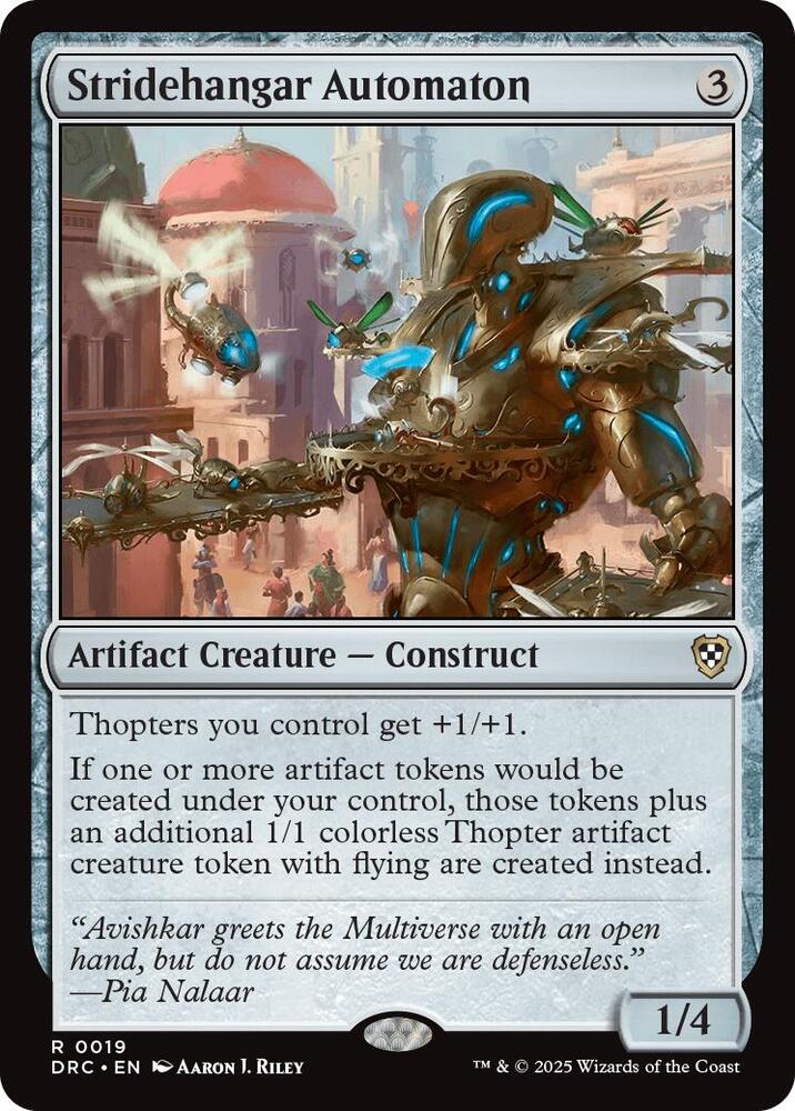 Stridehangar Automaton - Artifact Creature