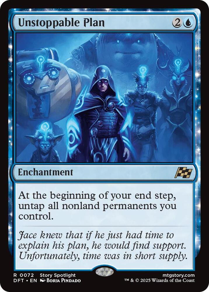 Unstoppable Plan - Blue