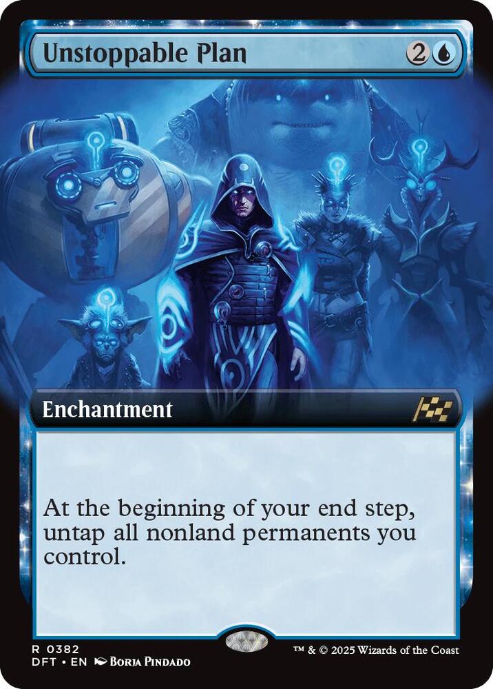 Unstoppable Plan - Blue
