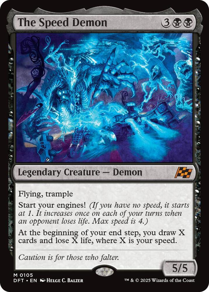 The Speed Demon - Black