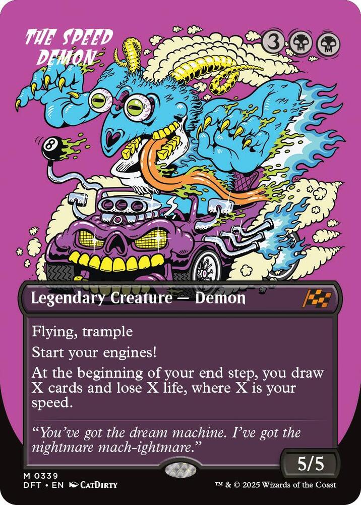 The Speed Demon - Black