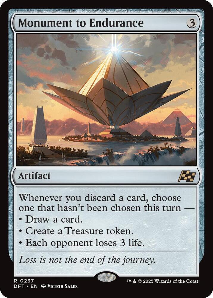 Monument to Endurance - Artifact