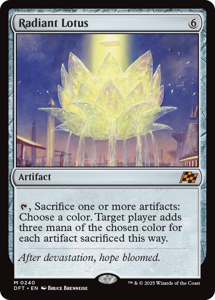 Radiant Lotus - Artifact