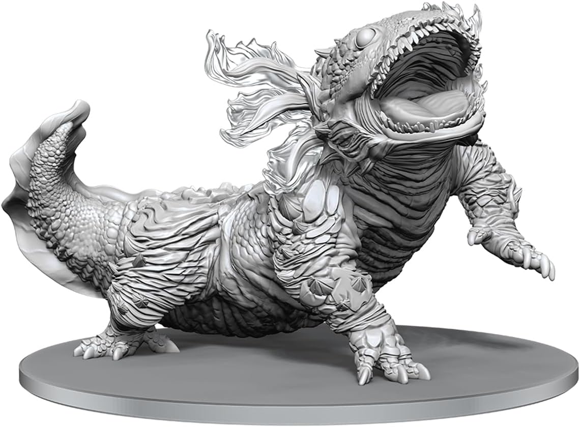 Dungeons & Dragons Nolzur`s Marvelous Unpainted Miniatures:  Tlexolotl