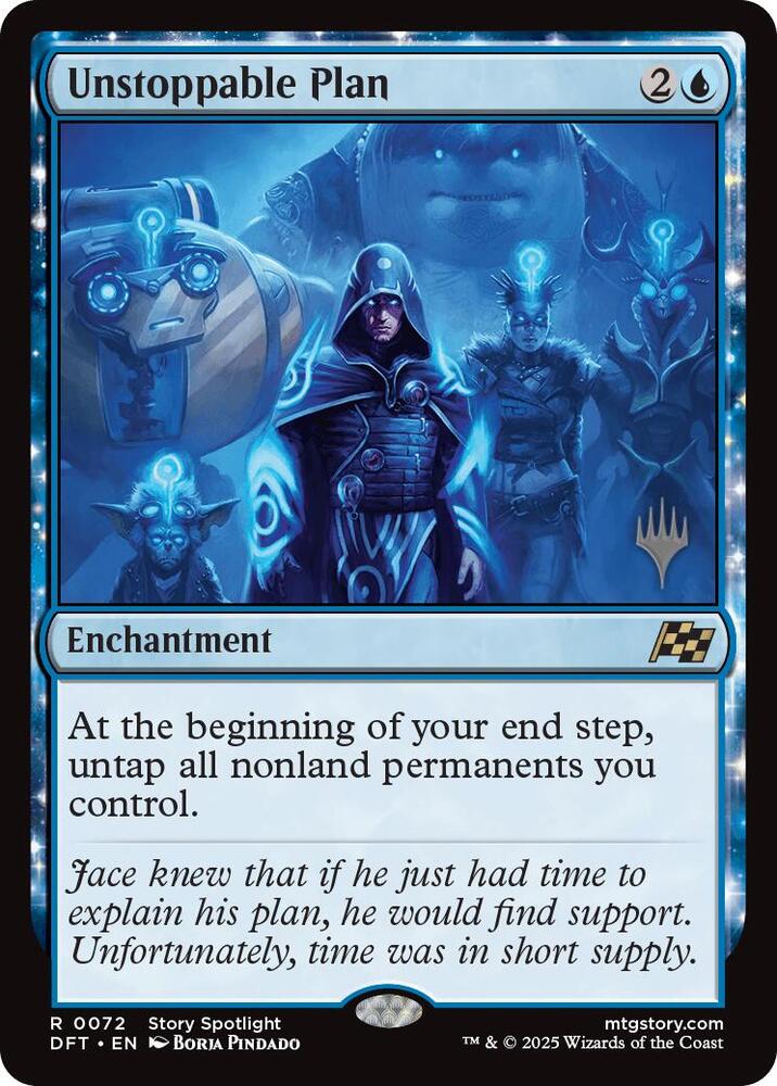 Unstoppable Plan - Blue
