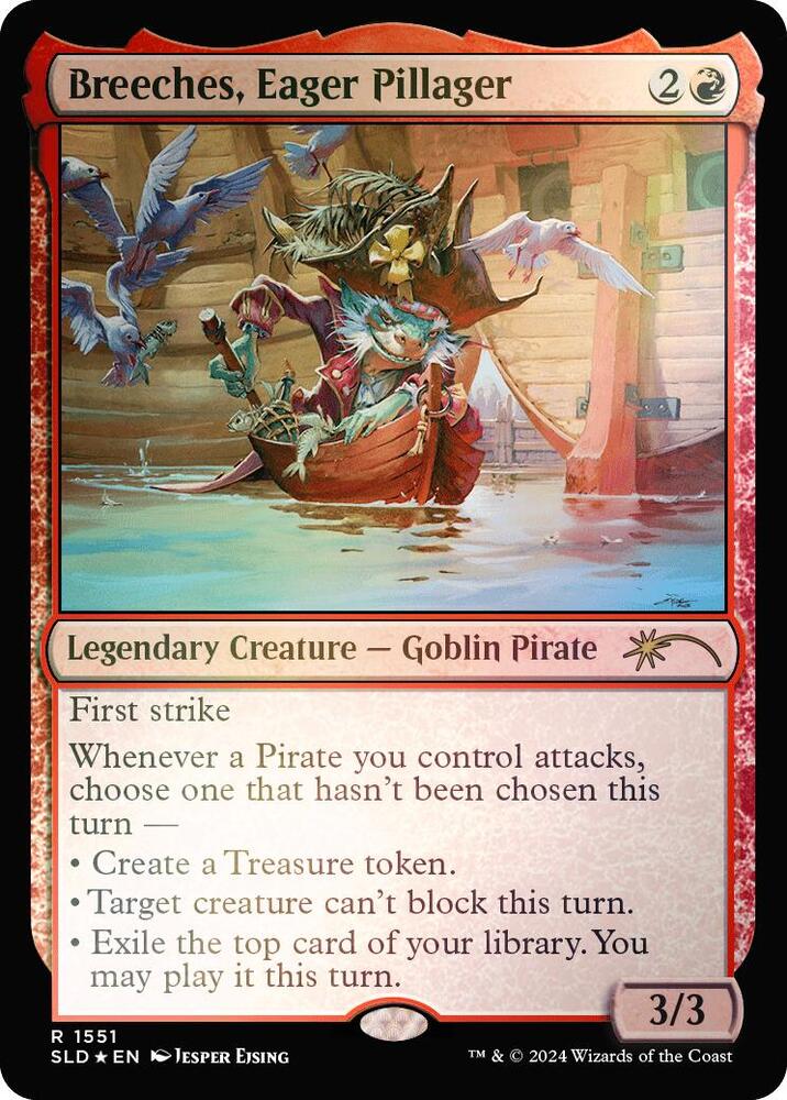 Breeches, Eager Pillager - Red