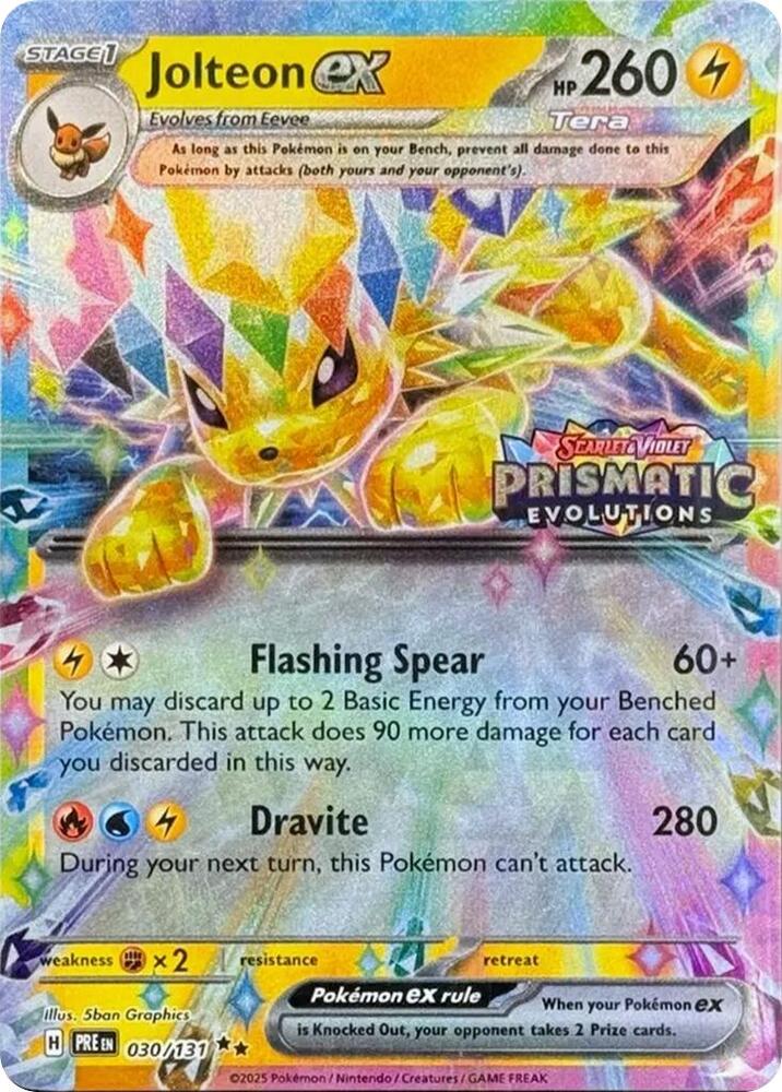 Jolteon EX - Lightning