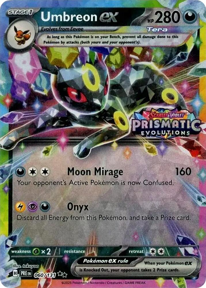 Umbreon EX - Darkness