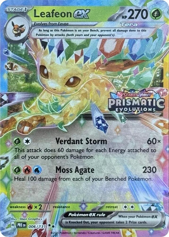 Leafeon EX - Grass