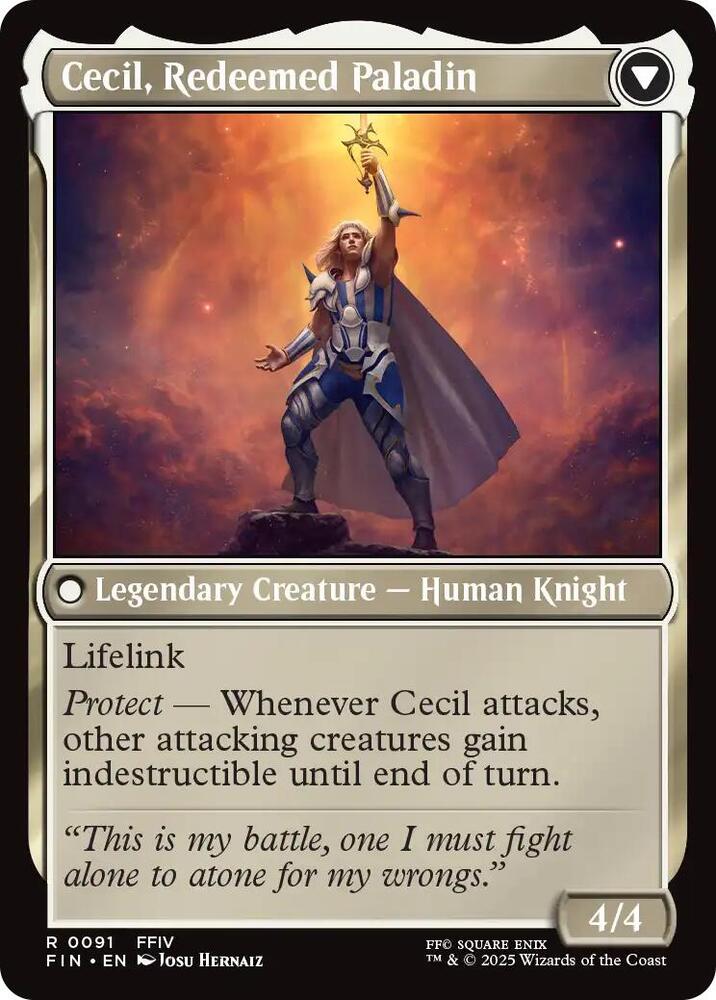 Cecil, Dark Knight  - Black