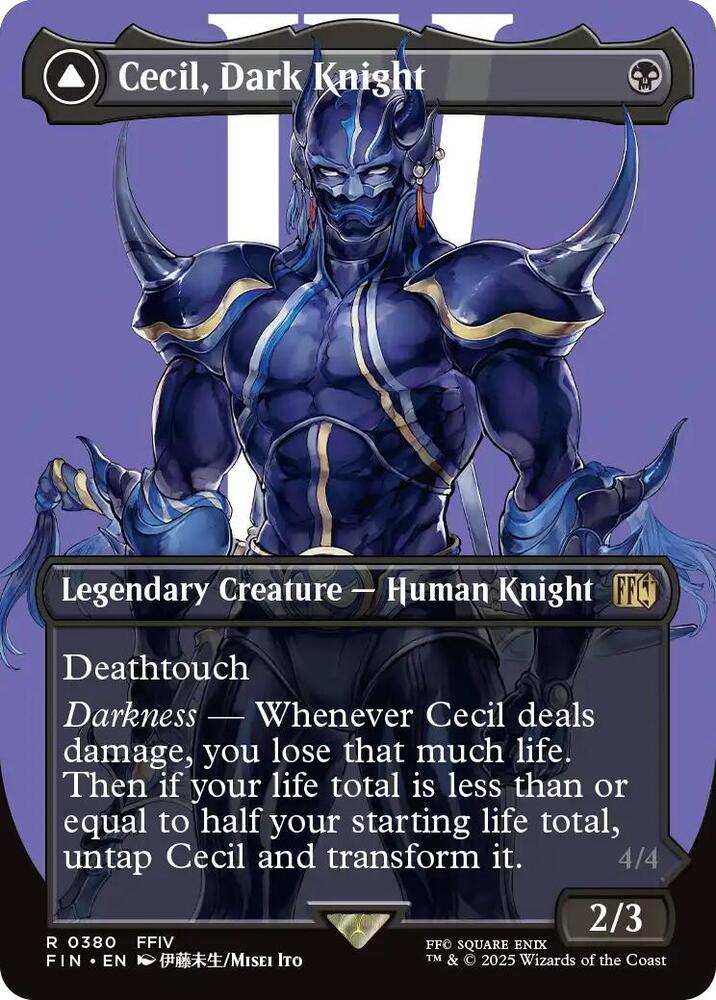Cecil, Dark Knight  - Black