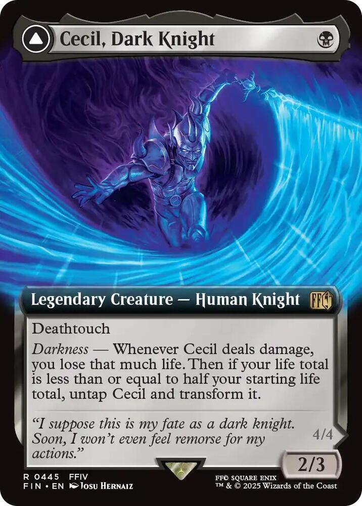 Cecil, Dark Knight  - Black