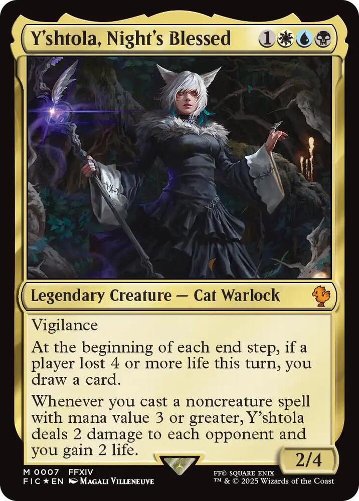 Y'shtola, Night's Blessed - White/Blue/Black