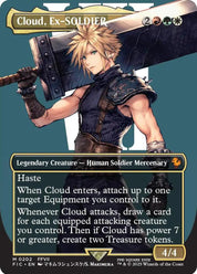 Cloud, Ex-SOLDIER - Red/Green/White
