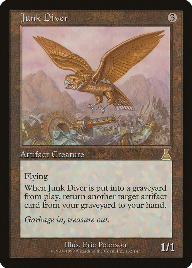 Junk Diver - Artifact Creature