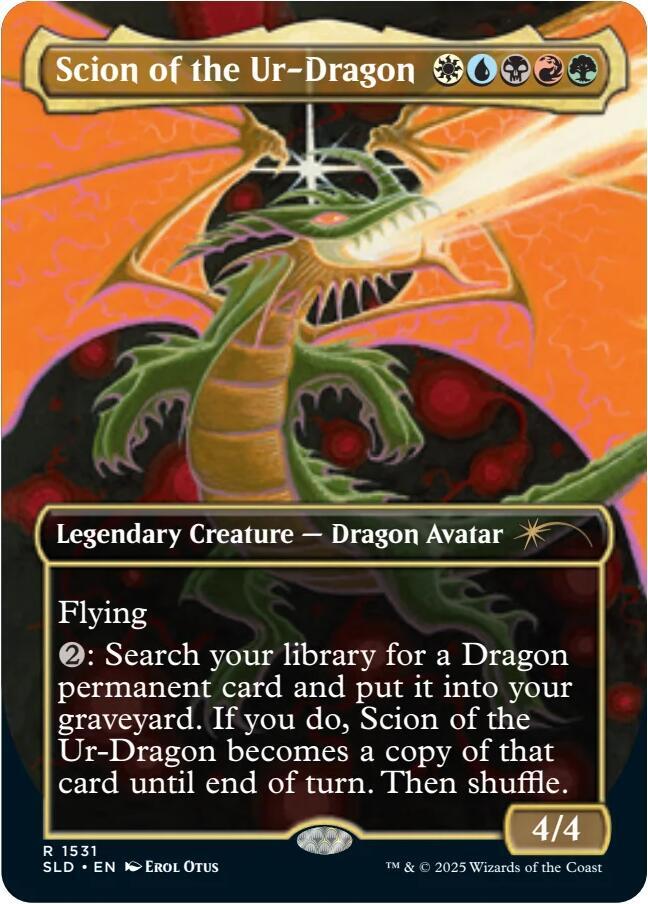 Scion of the Ur-Dragon - White/Blue/Black/Red/Green